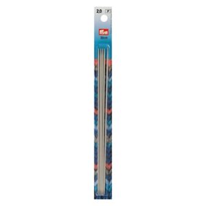 Prym Double-Point Ergonomic KnittingPins/Needles (Set Of 5) 6mm X 20cm...