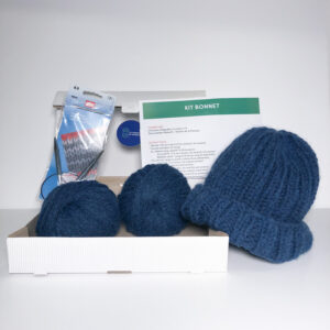 Kit tricot - MITAINES & HEADBAND - 100% Laine mérinos