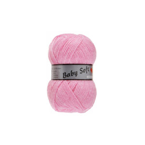 Pelote de laine Layette Plus 377 Rose Spécial Bébé - La Poste