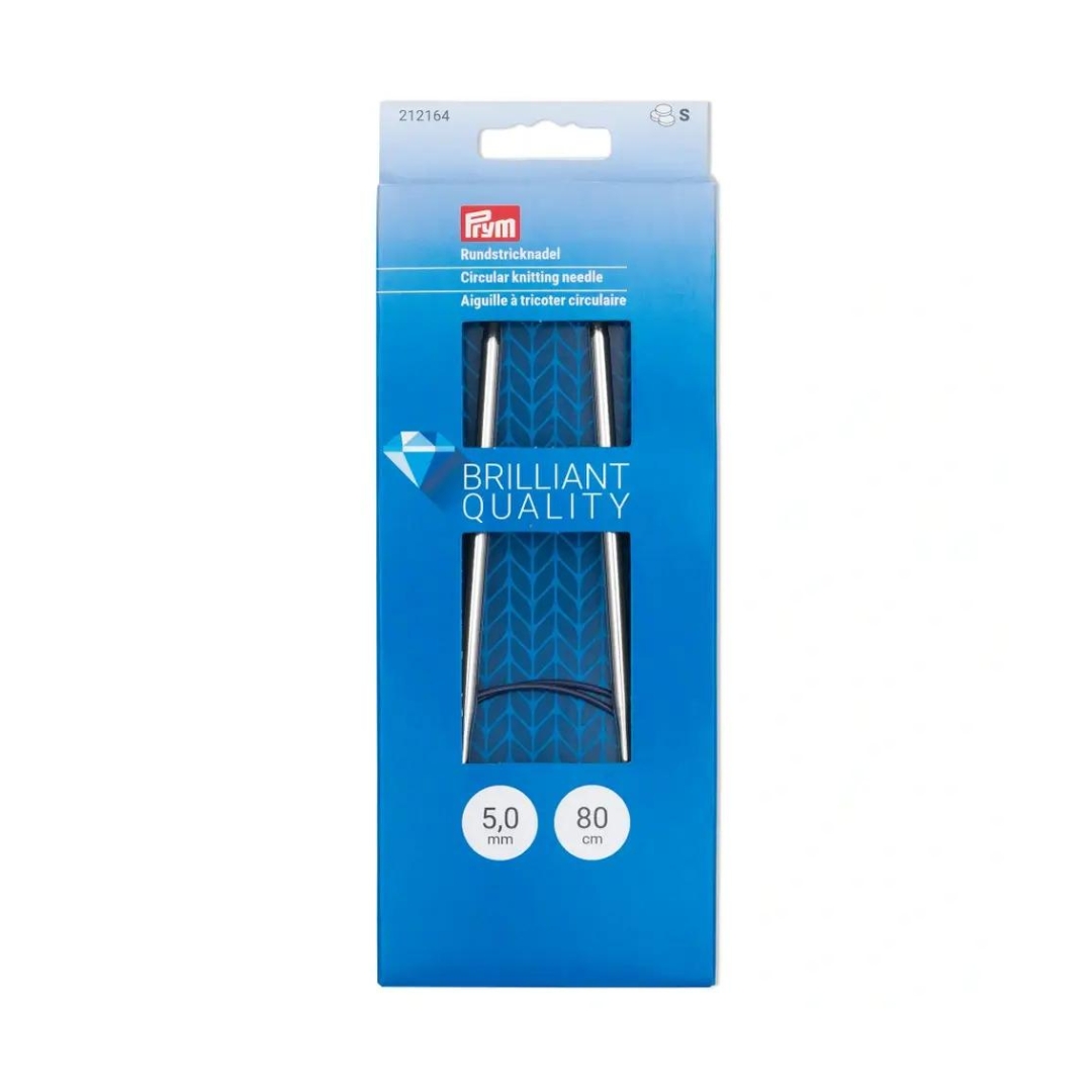 KnitPro Nova Aiguilles Circulaires Métal 2,5mm/40cm - Nickelées Pointues Fixes