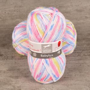 Tricot Layette-Pelote de laine BABYLUX CHEVAL BLANC