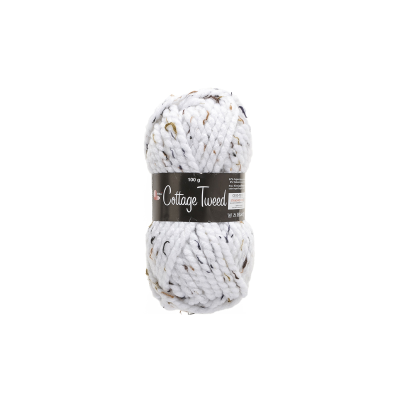 Knitmore Douce Laine Blanche 100% Acrylique 50g