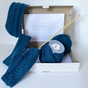 Kit tricot - MITAINES & HEADBAND - 100% Laine mérinos