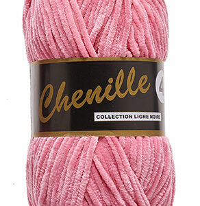 1 pelote de laine chenille a volant marron rose pour une echarpe : laine  par cathylincrea