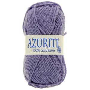 Lot de 10 pelotes de laine à tricoter Azurite 100% acrylique rouge